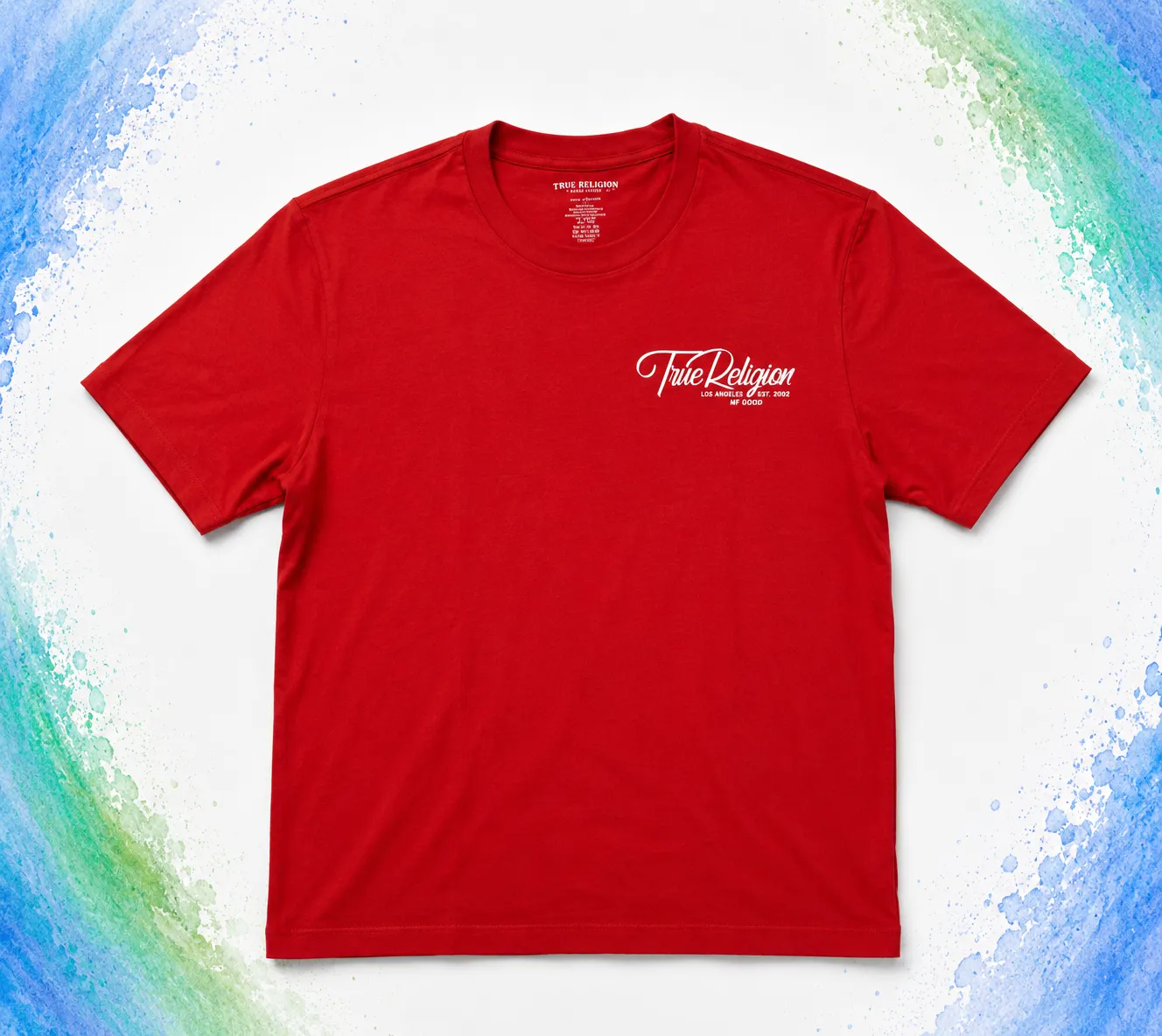 True Religion Graphic Tee - Red