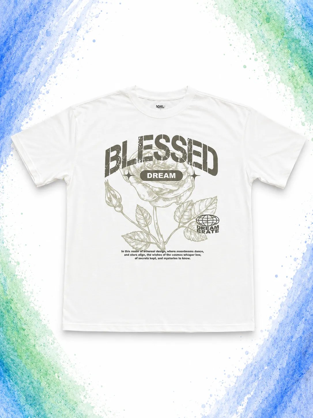 Blessed Oversized Graphic Tee