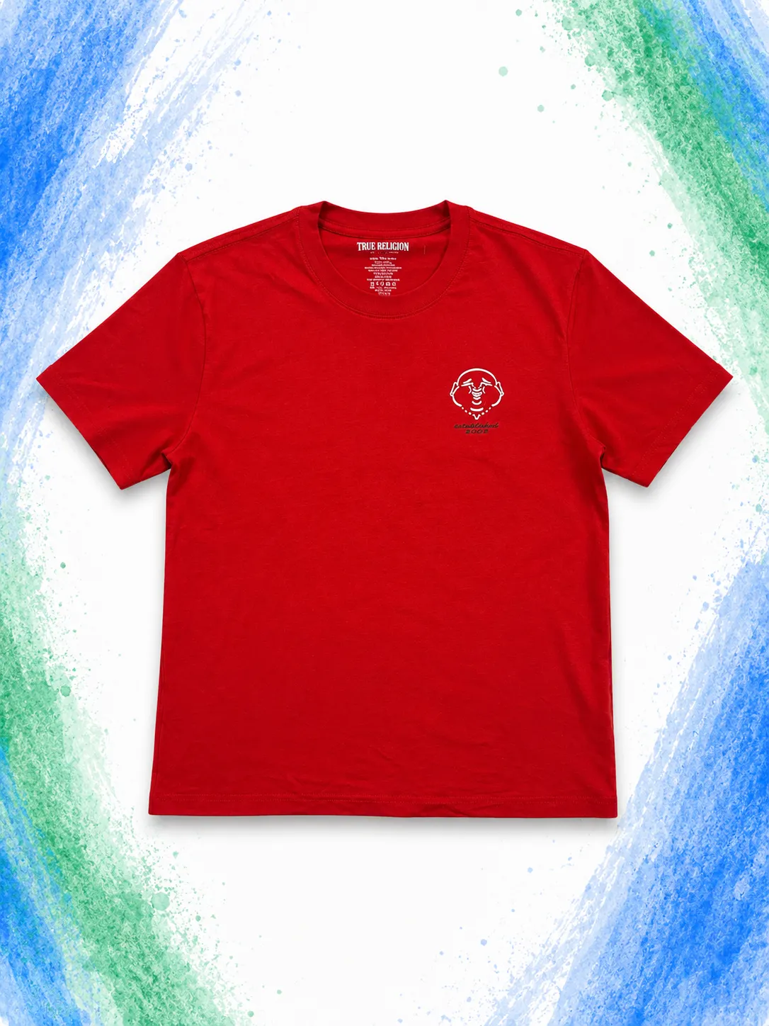 True Religion Red Graphic Tee