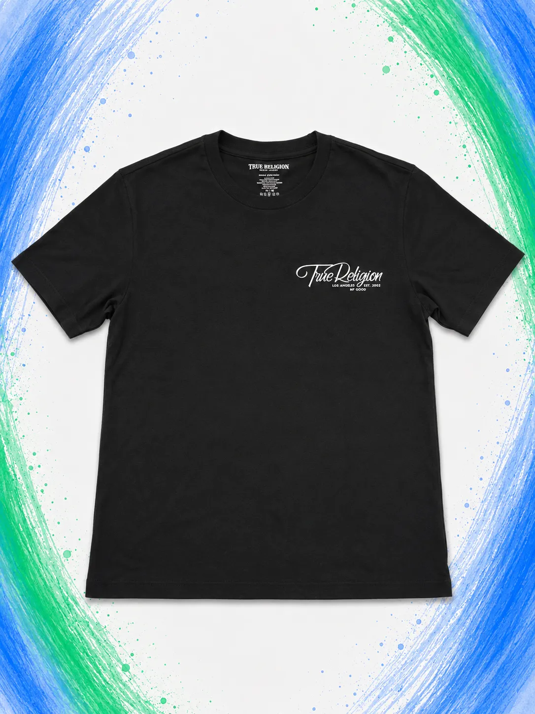 True Religion Graphic Tee - Black