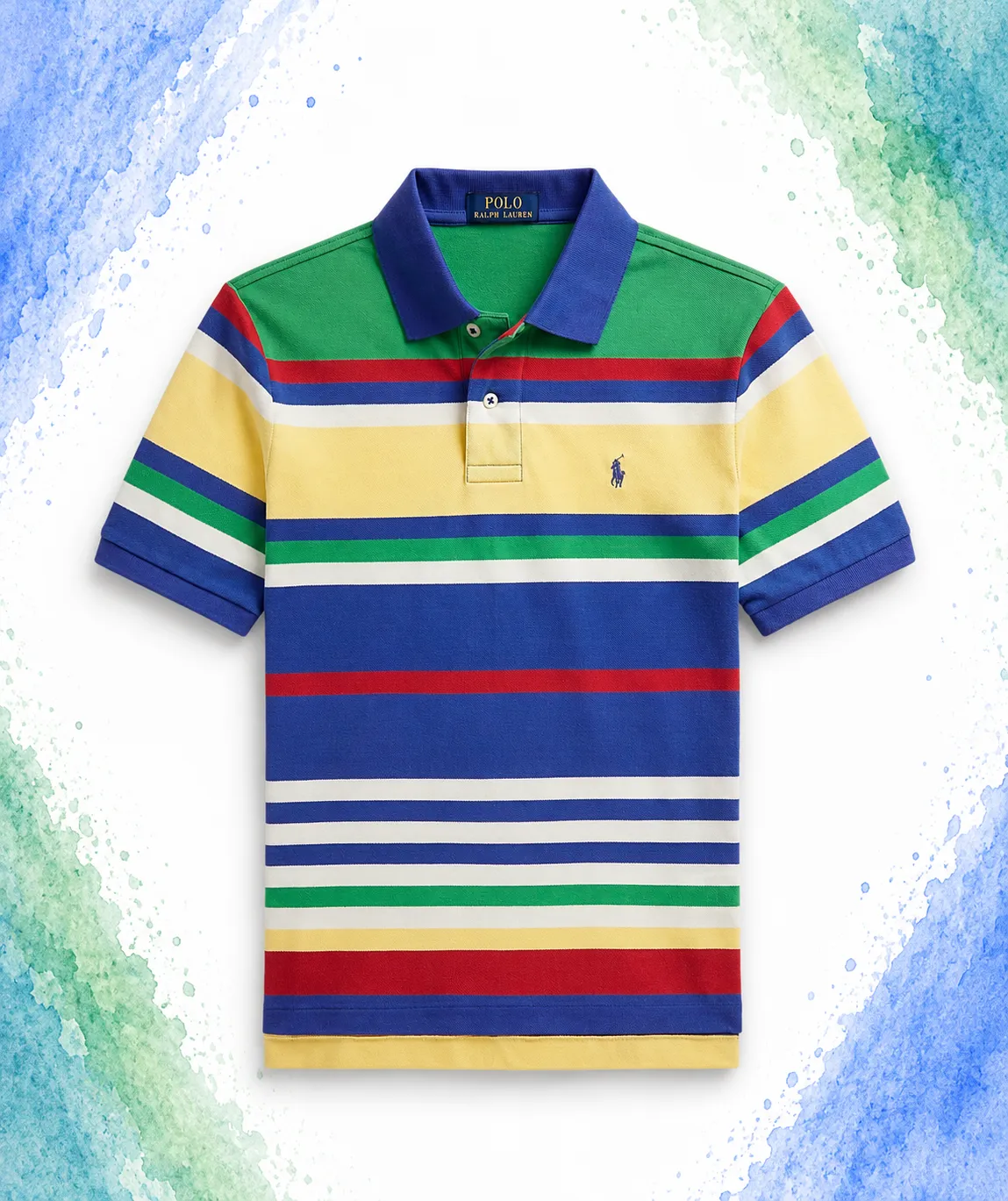 Striped Polo Shirt
